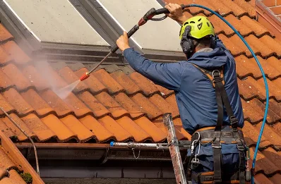 Démoussage et hydrofuge de toiture à Chaptelat